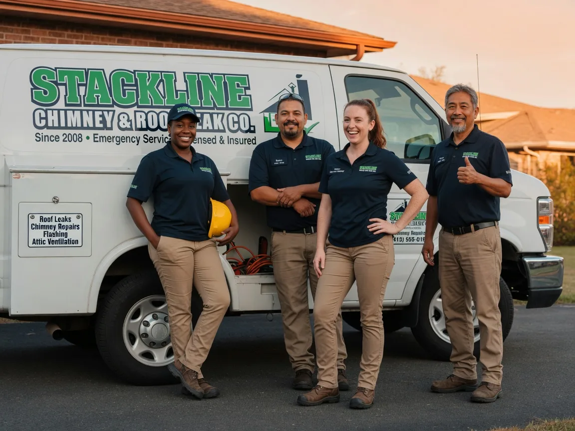 Chimney flashing repair company in Miami, TX
